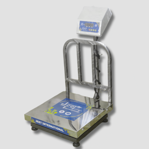 JEET INTERNATIONAL 200KG WEIGHT SCALE WITH 20*20 INCH PLATFORM