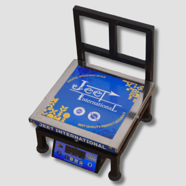 JEET INTERNATIONAL 100KG WEIGHT SCALE WITH 14*14 INCH PLATFORM DUAL SIDE DISPLAY